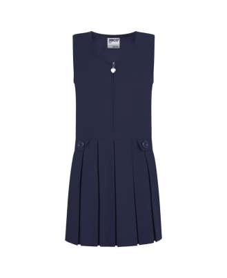 Zip Front Pinafore